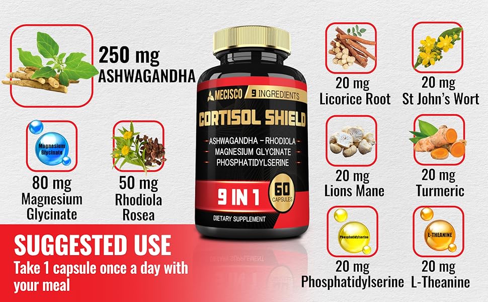 M114. CORTISOL SHIELD (160Capsules)