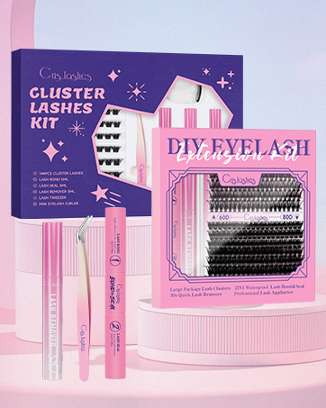 cluster lashes extension kit