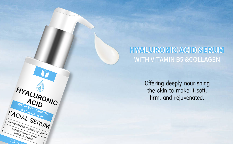 hyaluronic acid serum for face; hyaluronic acid;