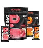 protein powder, 2 flavors with 20g of protein and electrolytes