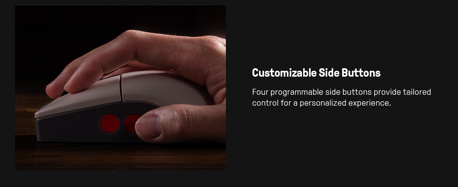 wireless Mouse Customizable mouse PAW 3395 Sensor mouse gaming mouse Programmable buttons