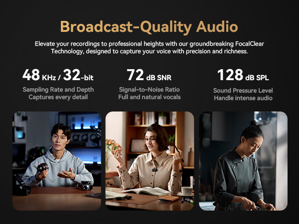 Broadcast-Quality Audio