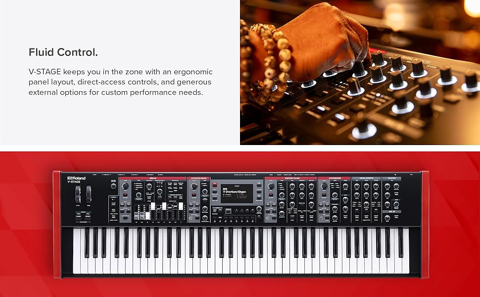 Roland V-STAGE76 最新パフォーマンス・キーボード、即発送！ Amazon.com: Roland V-STAGE 76 | Premium 76-Key Semi-Weighted