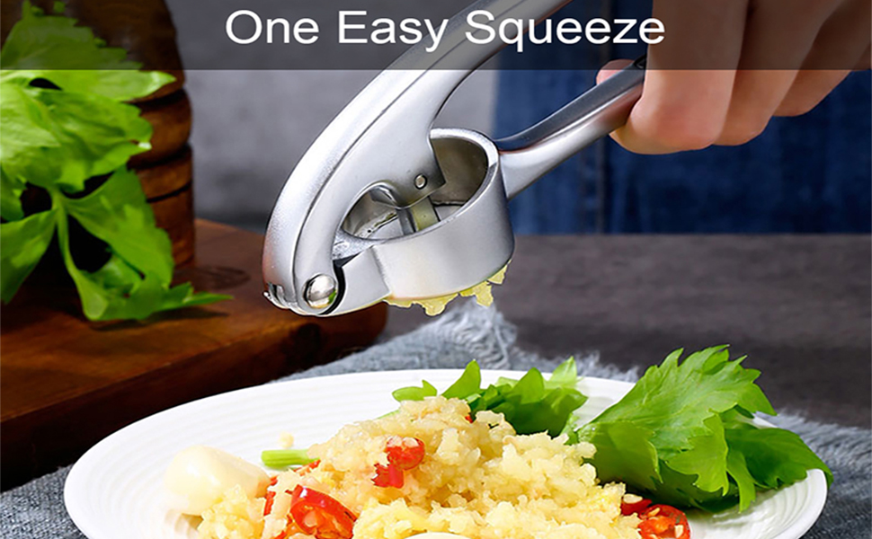 Achieve Fine Garlic Paste with One Easy Squeeze