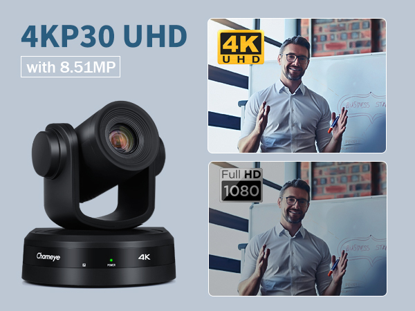 Chameye 4K PTZ カメラ C410 Webカメラ 会議カメラ C410 | 4K PTZ Camera by Chameye