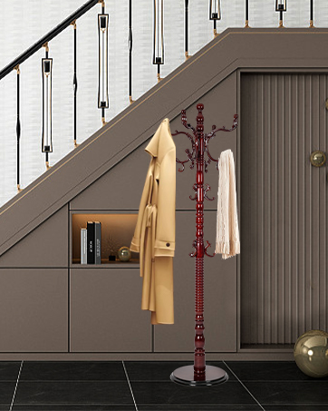 coat racks free standing with shelves