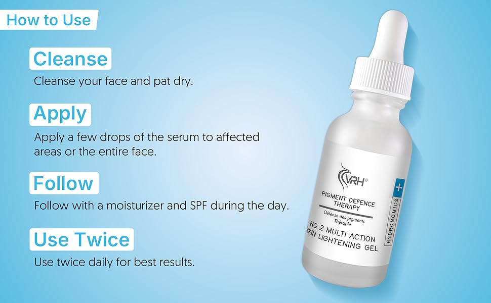 美容液 HQ  Skin Serum 2 30ml 美容液 HQ Skin Serum 2 30ml VRH Hydronomics HQ2% Serum