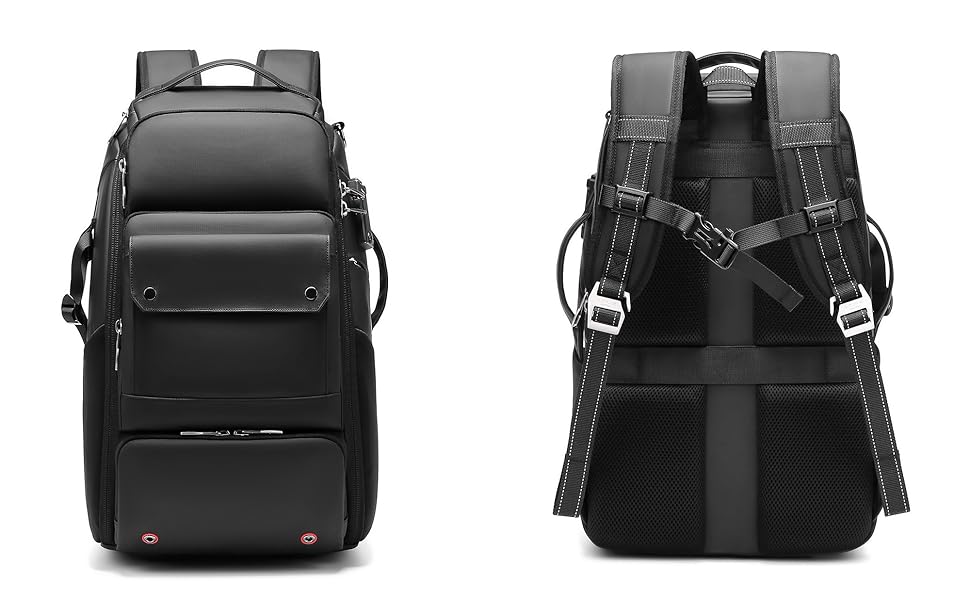 NASKVOWT Camera Backpack 17L, Waterproof Laptop Compartment