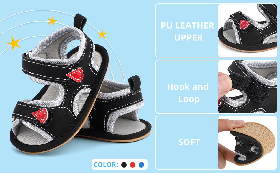 baby first walking sandals