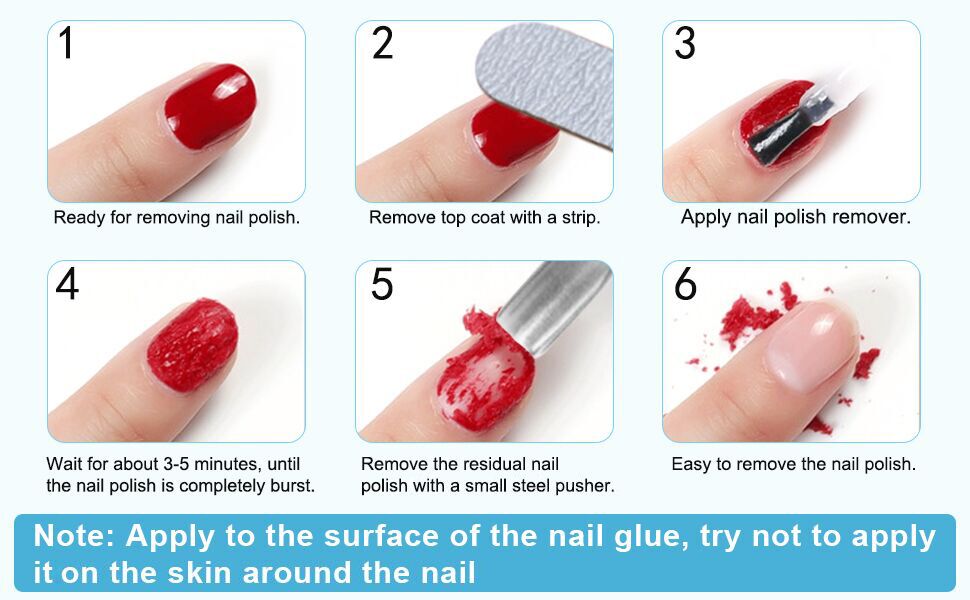 Gel Nail Polish Remover Professional Gel Polish Remover