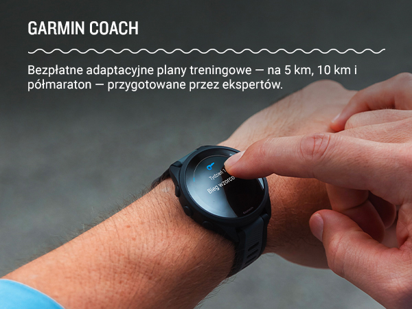 Garmin Forerunner 165 Smartwatch do Biegania GPS AMOLED