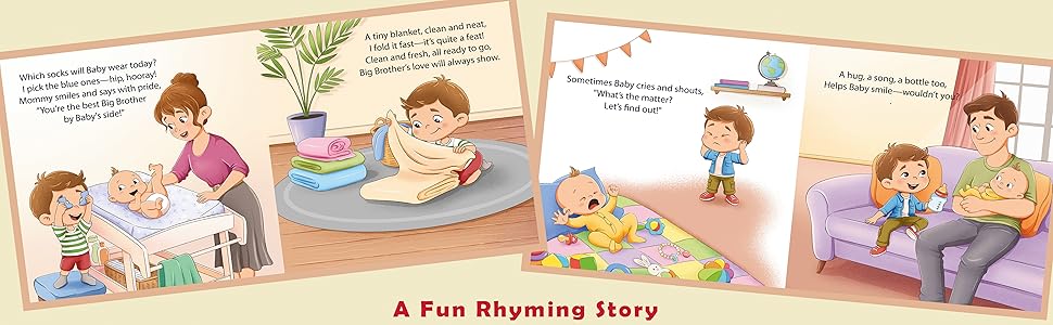 A Fun Rhyming Story to Prepare for a New Baby Sibling