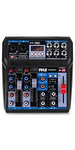 Professional Wireless DJ Audio Mixer