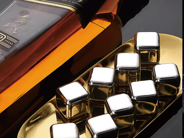 stainless steel whiskey balls