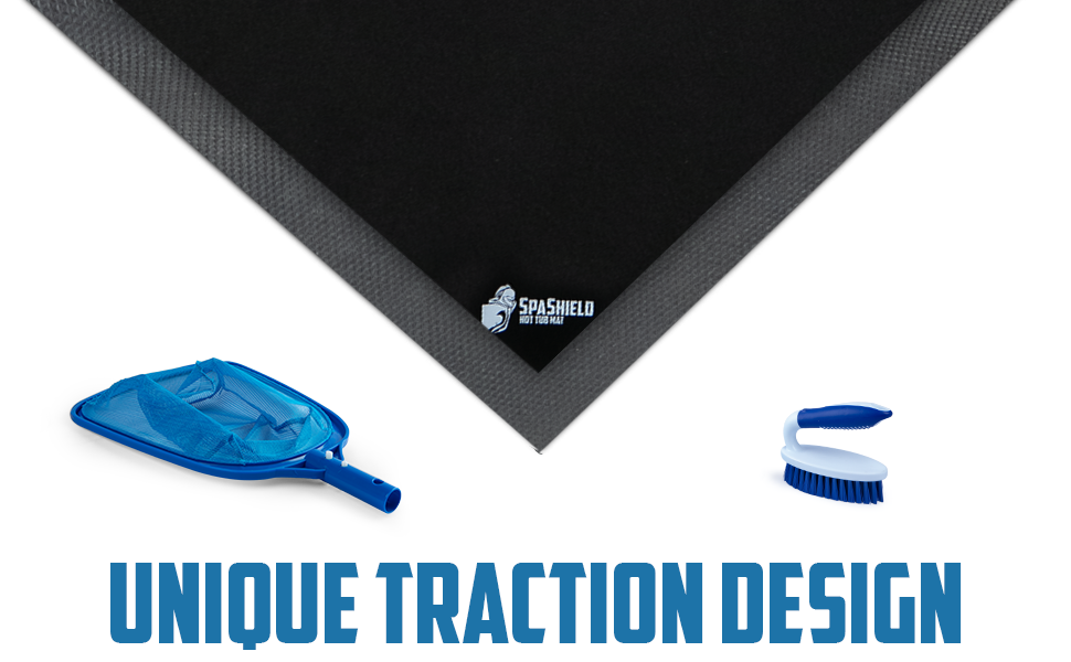 SpaShield Hot Tub Mat for Inflatable Tub 75" x 75" Extra