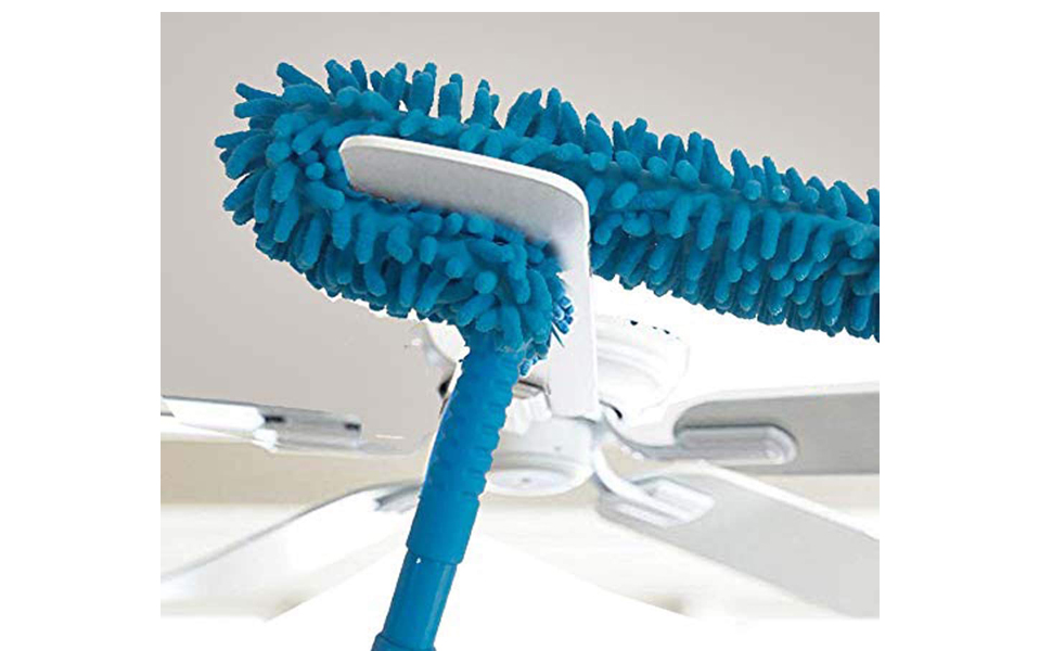 SPN-BFC Flexible Microfiber Cleaning Duster with Extendable Rod for Home Car Fan Dusting