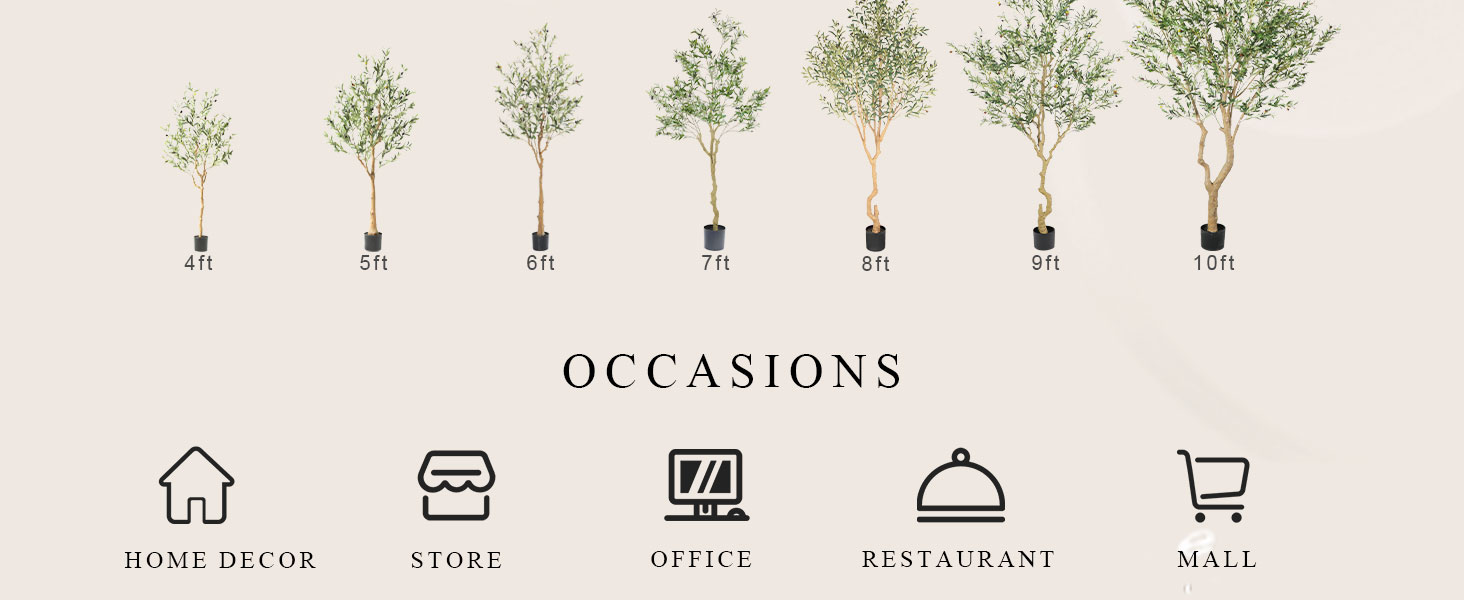 Decorative trees