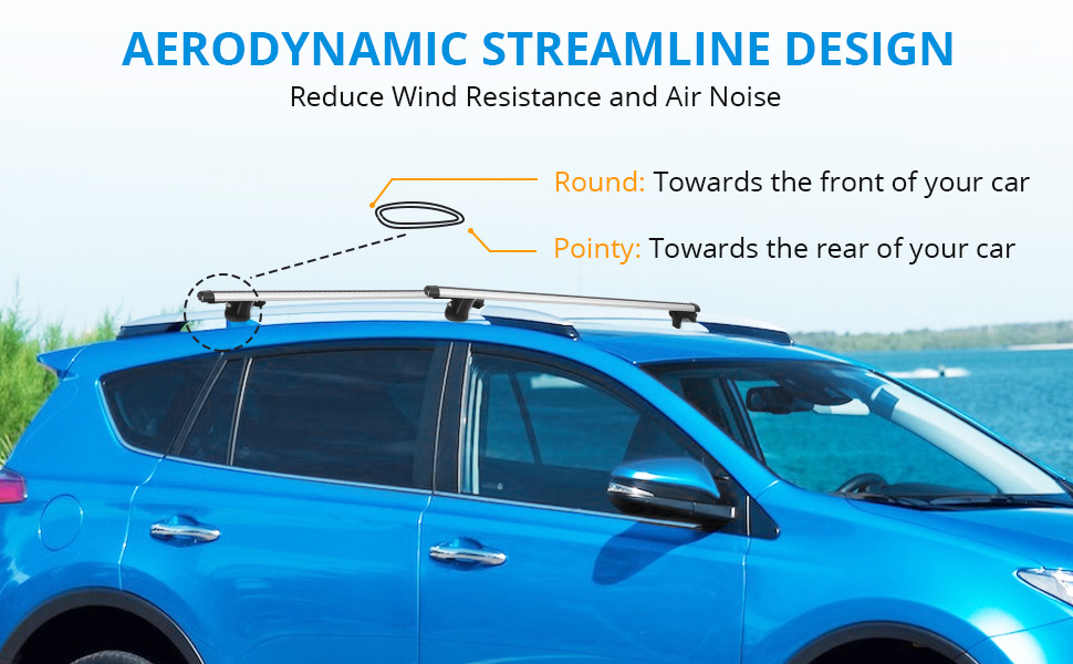 MERXENG Roof Rack Cross Bars