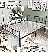 Amazon.com: Decorwise 14 Inch Full Size Bed Frames with