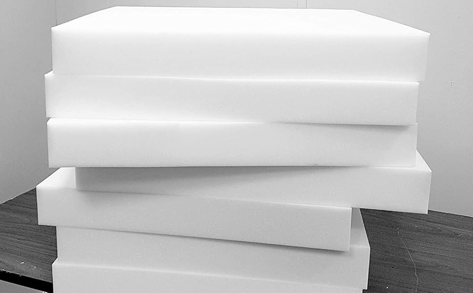 Pinkfairy Upholstery Foam Seat Pad High Density Home Dining Bedding