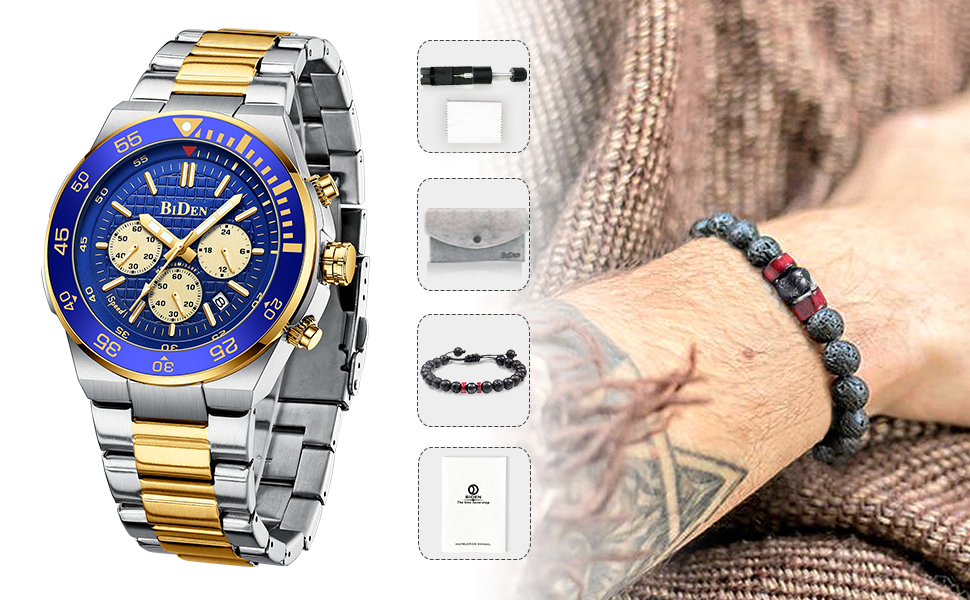 Mens Watches Chronograph
