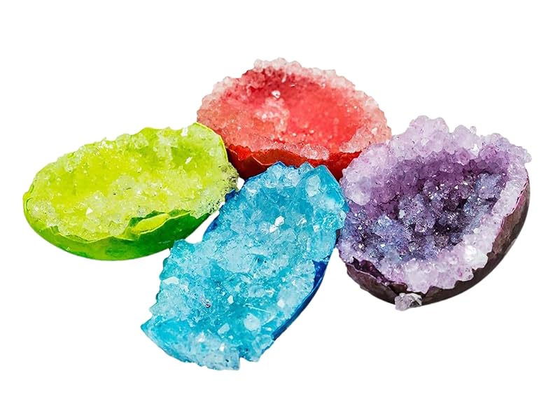 Make Your Own Geodes Crystals & Rock Growing Educational Science Toy