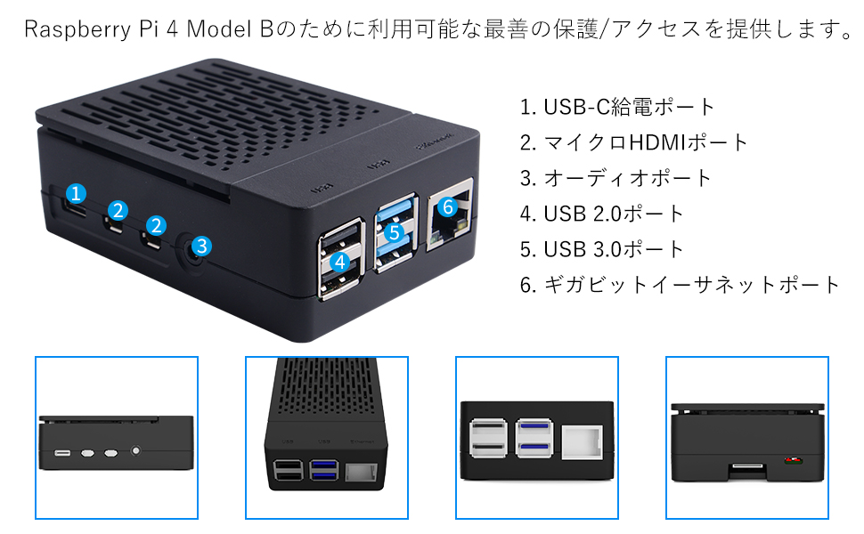 Amazon.co.jp: GeeekPi 8GB スターターキット（128GB版）PWM