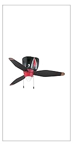 Craftmade WB3448TS 48-Inch 3-Blade Warplane Ceiling Fan with