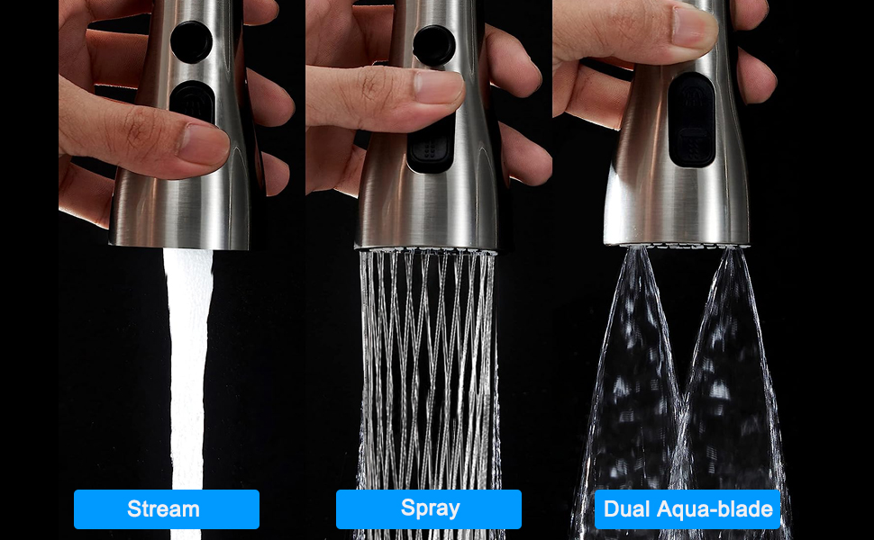 MOSELNY Kitchen Faucet Sink Sprayer Attachment, Sink Hose Sprayer with