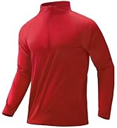Mens Quarter Zip Pullover UPF 50+