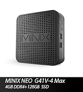 Amazon.com: MINIX Fanless Mini PC Windows 11 Pro, Intel i3