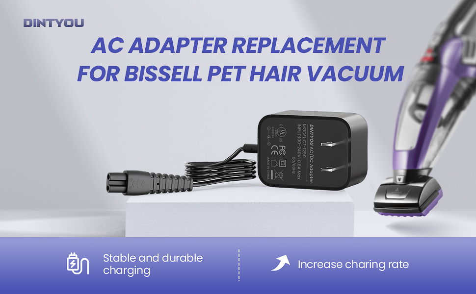 Handheld Vacuum Charger for Bissell Pet Hair Eraser, 14.4V