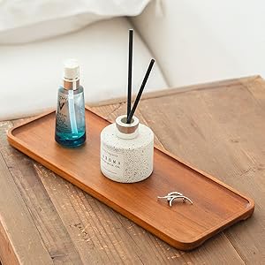 bathroom tray wood
