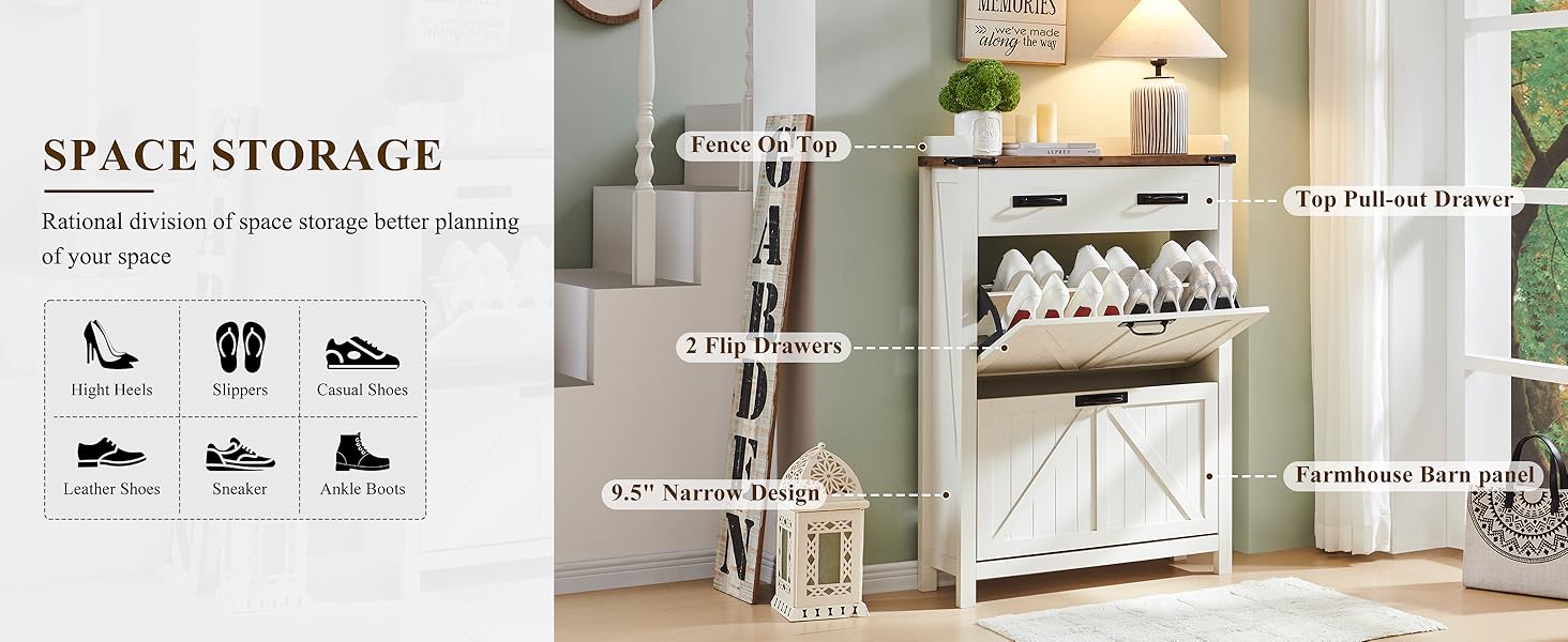 shoe cabinet for entryway