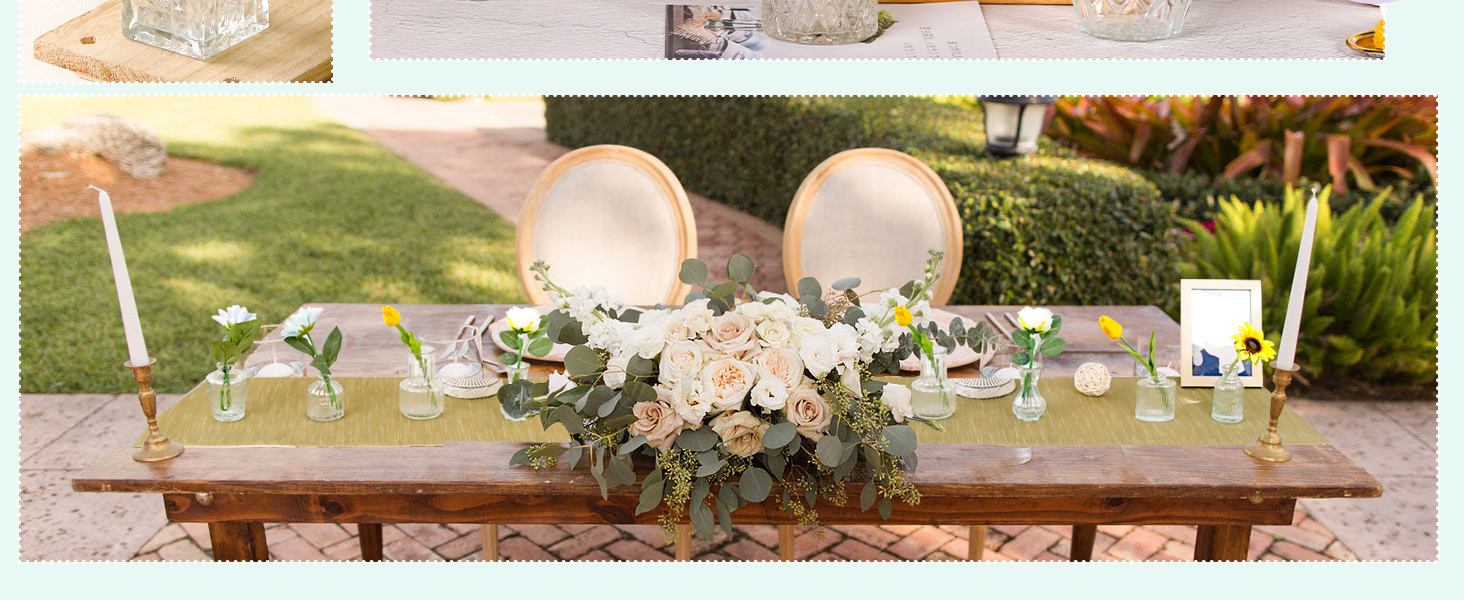 Glass Bud Vases
