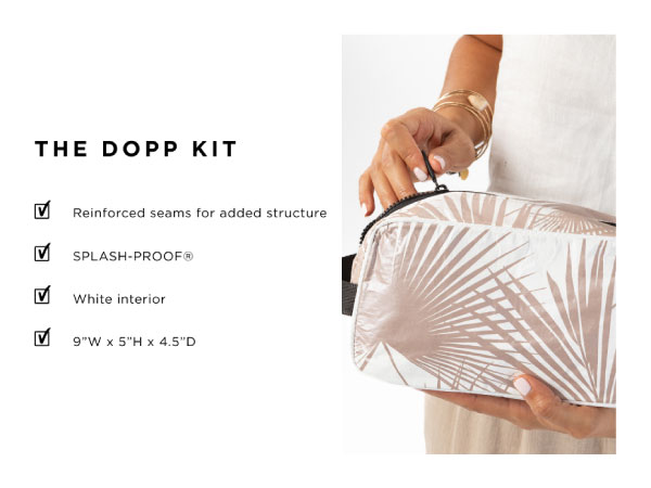 Amazon.com | ALOHA Collection Painted Birds Dopp Kit in