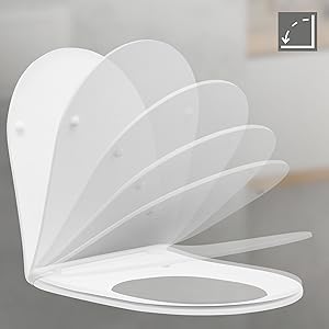 LuxeBath Wand WC Spülrandlos Weiß Tiefspüler Keramik Hänge WC Toilette ohne Spülrand Kloschüssel