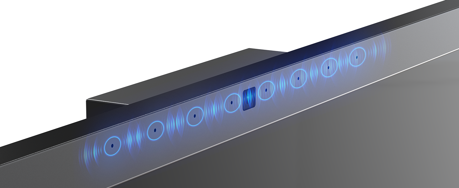 smart board Built-in 8-array mics with ANC keep your voice clear and cut out background noise