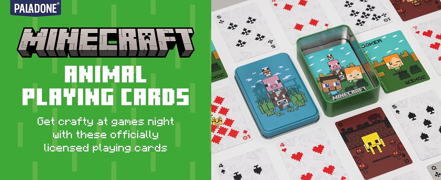 minecraft playing cards