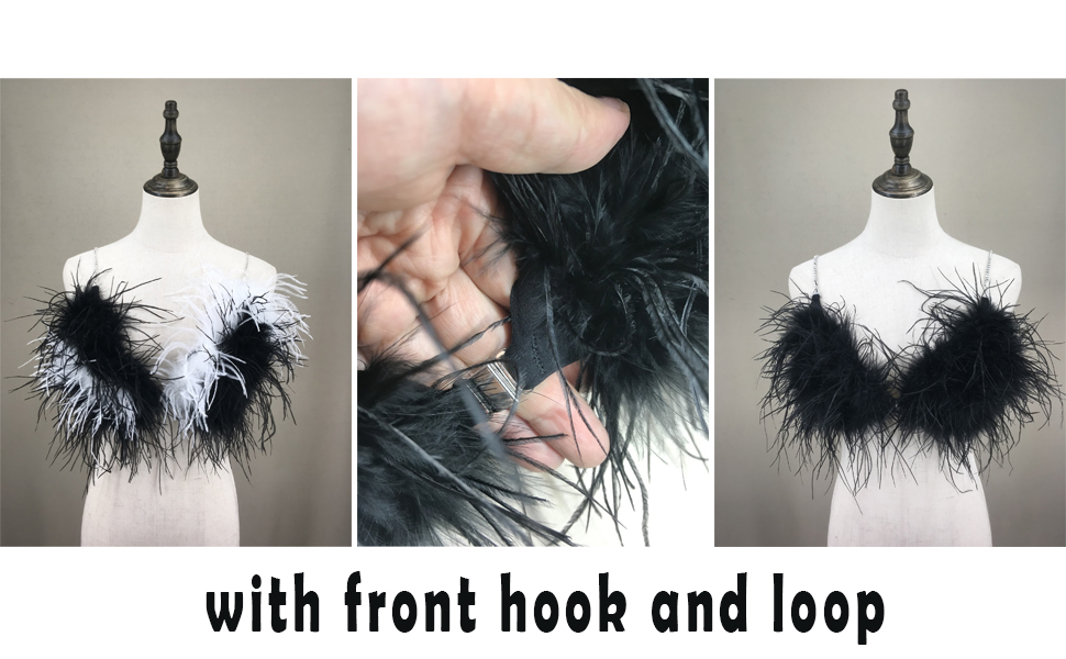 ostrich feather bra (BK×BK) fit=scale-down,w=1200