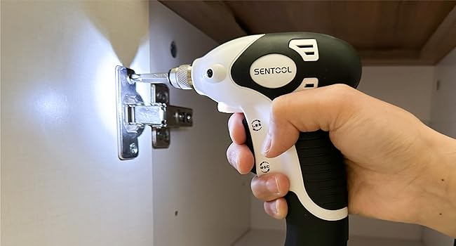 Amazon | SENTOOL 電動ドライバー 小型 電動ドリル 3.6V USB