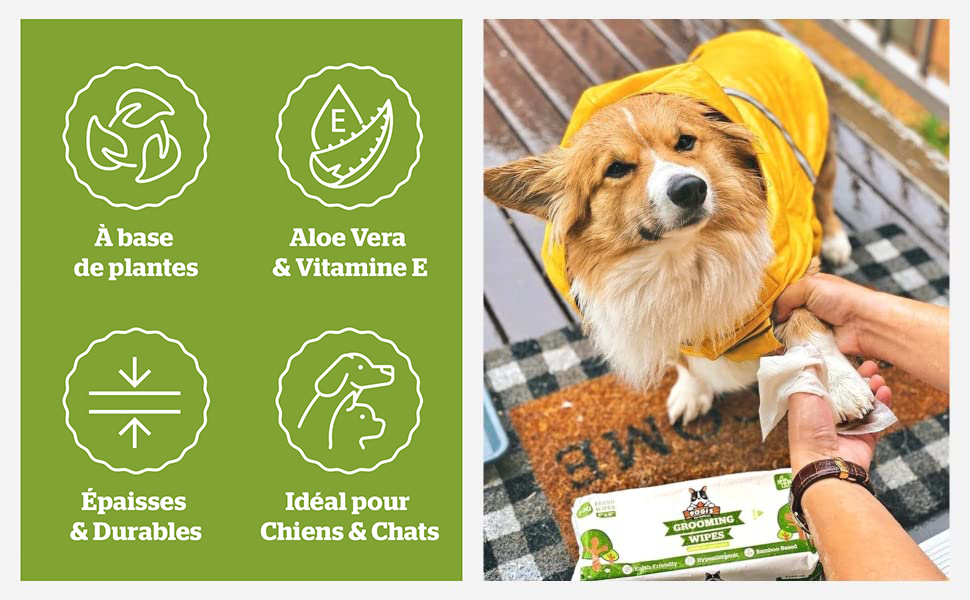 Lingettes nettoyantes Pack de Voyage Pogi