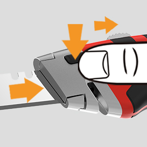 Amazon | STARWORK ユーティリティナイフ カッターナイフ クイック