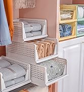 Amazon.com: 6 Pack Folding Closet Organizers Storage Box