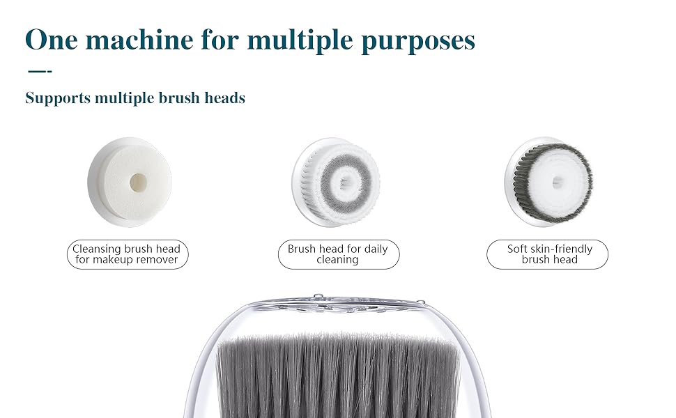 Electric facial brush