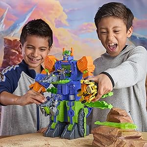 Giant Robot to Massive Scorpion Mode