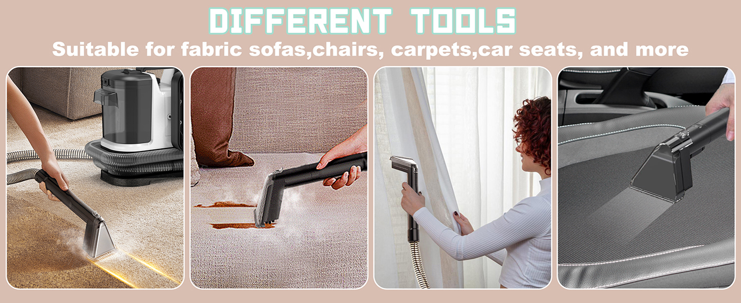 Carpet & Upholstery Cleaning Machines