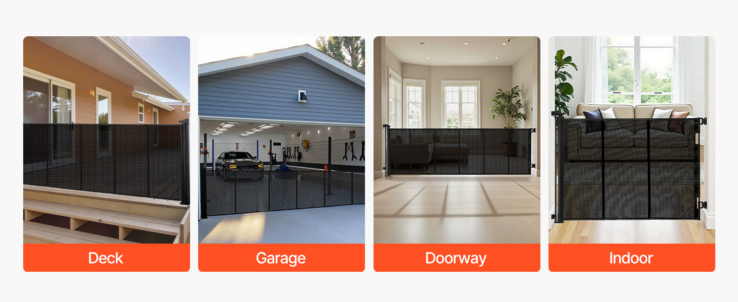 outdoor retractable gate