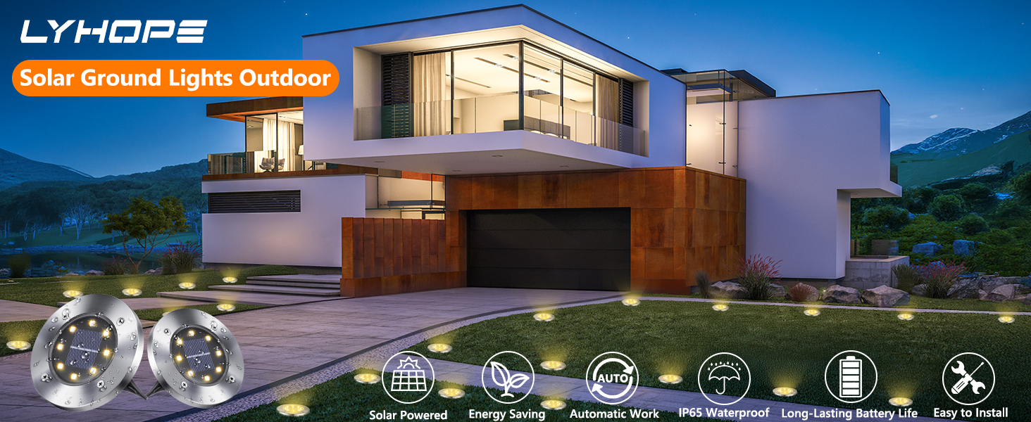 solar ground lights
