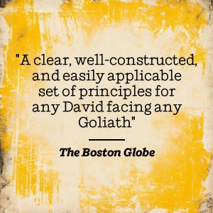 Boston Globe praises strategic principles for underdogs facing powerful opponents